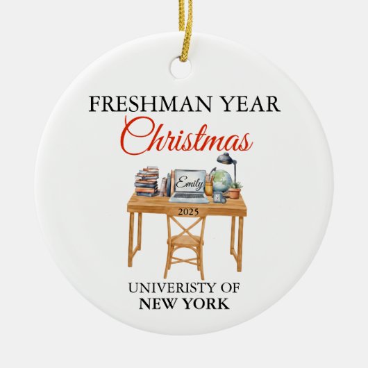 First Year At High School Ornament 2025, Freshman (Voorkant)