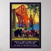 Firth of Forth Bridge Scotland Poster (Voorkant)