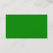 Fiscaal preparer groen visitekaartje (Achterkant)