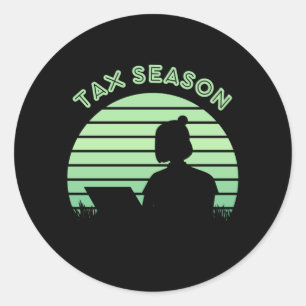 Fiscaal seizoen Klassieke Sticker