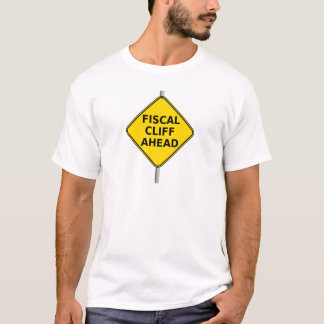 Fiscal Cliff Ahead T-shirt