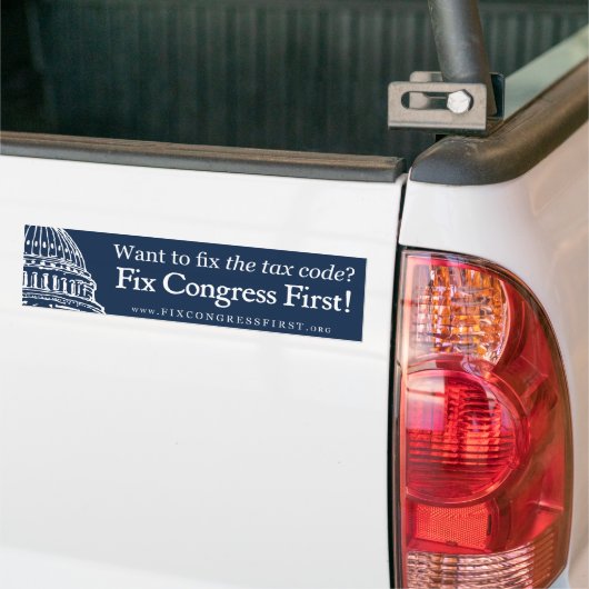 Fiscale code bumpersticker (Op Truck)