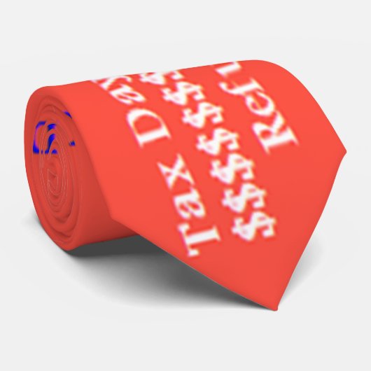 Fiscale dag stropdas (Opgerold)