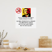 Fiscale dag Tea Poster (Keuken)