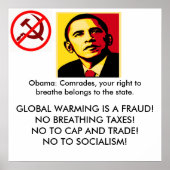 Fiscale dag Tea Poster (Voorkant)