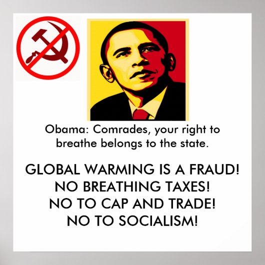 Fiscale dag Tea Poster (Voorkant)