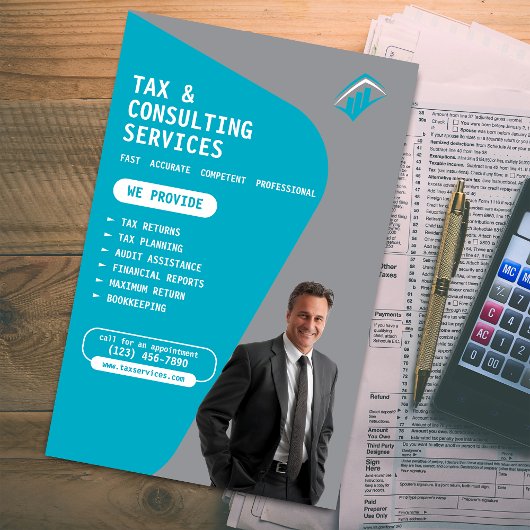 Fiscale dienstverlener Flyer