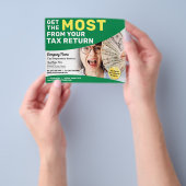 Fiscale voorbereiding (Preparer) Terugbetalingsbro Flyer (Hand)