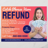 Fiscale voorbereiding (Preparer) Terugbetalingsbro Flyer (Voorkant)