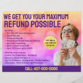 Fiscale voorbereiding (Preparer) Terugbetalingsbro Flyer (Achterkant)