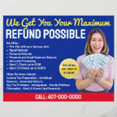 Fiscale voorbereiding (Preparer) Terugbetalingsbro Flyer (Achterkant)