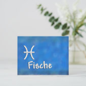 Fische Briefkaart (Staand voorkant)