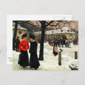 Fischer - At Frederiksberg Rundel Briefkaart (Voorkant / Achterkant)