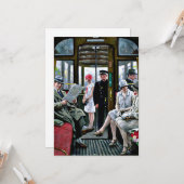 Fischer - Kopenhagen Tram Kaart (Voorkant / Achterkant in situ)