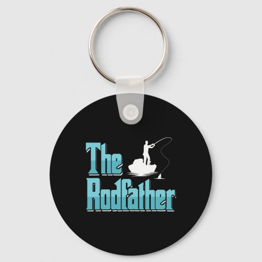 Fischer Vater Angler Papa Der Stabschef Vissen Bo Sleutelhanger (Voorkant)