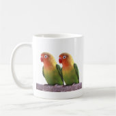 Fischer's Lovebird Koffiemok (Links)