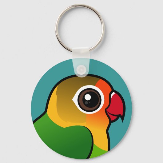 Fischer's Lovebird Sleutelhanger (Voorkant)
