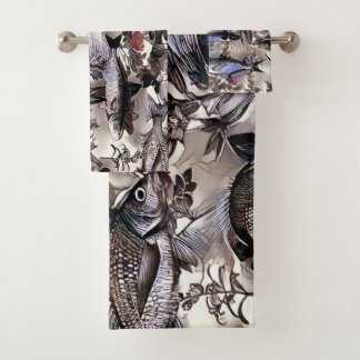 Fischschwarm Bad Handdoek