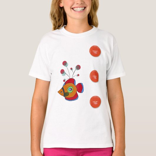 Fischtasche T-shirt (Voorkant)