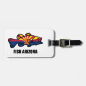 Fish Arizona Bagagelabel (Voorkant horizontaal)