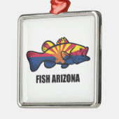 Fish Arizona Metalen Ornament (Links)