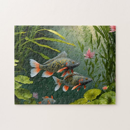 Fish Art 3 Photo Puzzles Internet Jigsaw Puzzles (Horizontal)