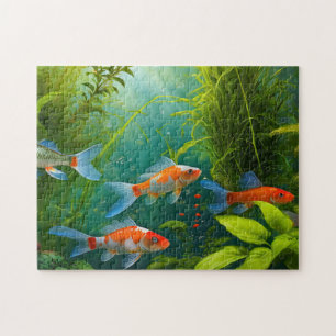 Fish Art 4 Fotopuzzels Internet puzzels