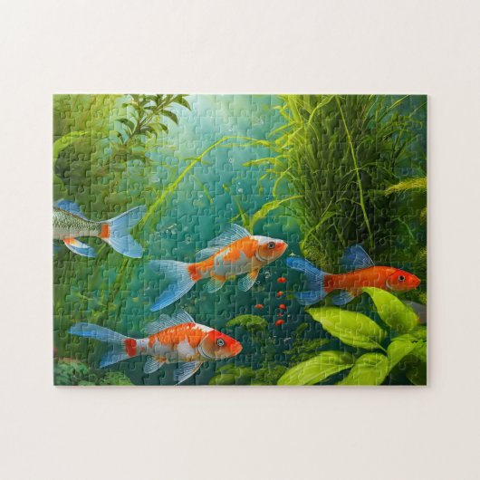 Fish Art 4 Photo Puzzles Internet Jigsaw Puzzles (Horizontal)
