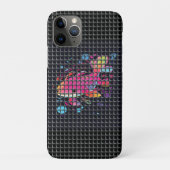 Fish Behind Net Illustration Case-Mate iPhone Case (Achterkant)