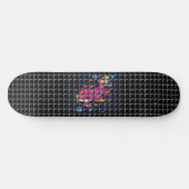Fish Behind Net Illustration Skateboard (Horizontaal)