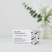 Fish Bone - Seafood in het menu Visitekaartje (Staand voorkant)