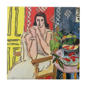 Fish Bowl op tafel, Tegeltje