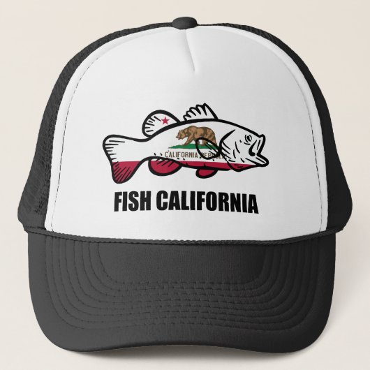 Fish California Bass Trucker Pet (Voorkant)