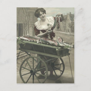 Fish Cart Street Church Poisson d'Avril Briefkaart