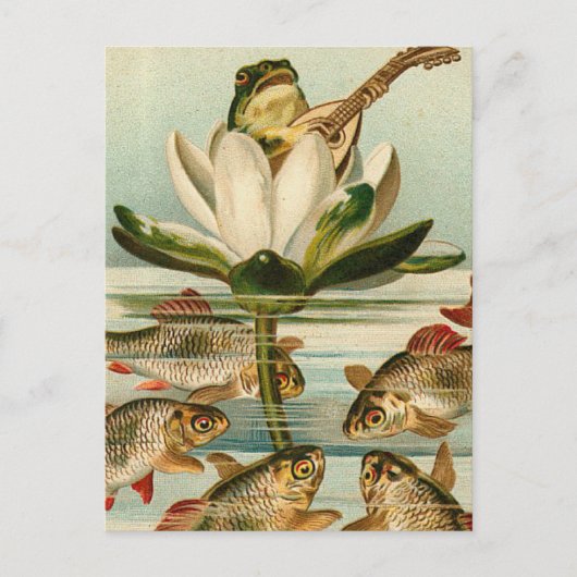 Fish Charmer Briefkaart (Voorkant)