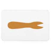 Fish & Chips Shop Houten Vork Magneet (Horizontaal)