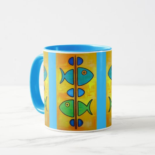 fish coffee mug (Devant gauche)