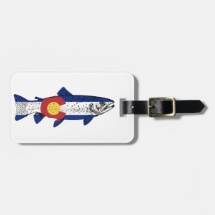 Fish Colorado Bagagelabel