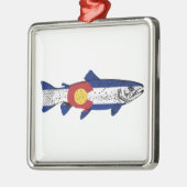 Fish Colorado Metalen Ornament (Links)