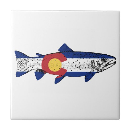Fish Colorado Tegeltje (Voorkant)
