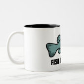 Fish Delaware Tweekleurige Koffiemok (Links)