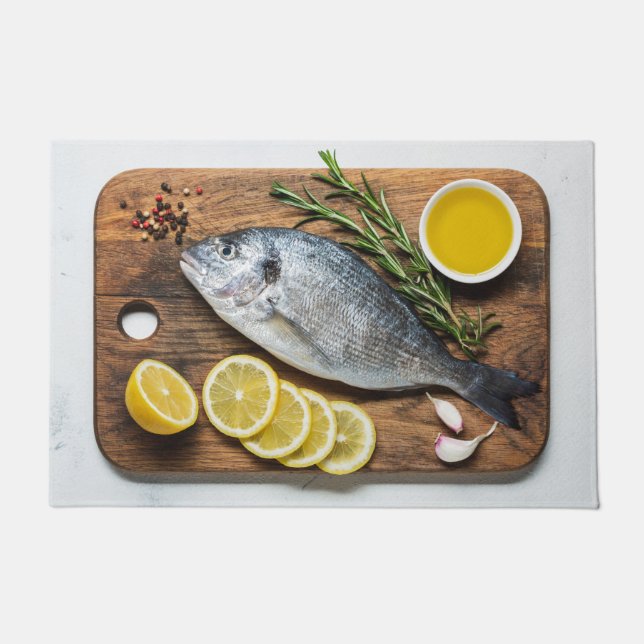 Fish Dorado Deurmat (Voorkant)