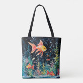 Fish Dreamland, aquariumperfectie, Draagtas (Achterkant)