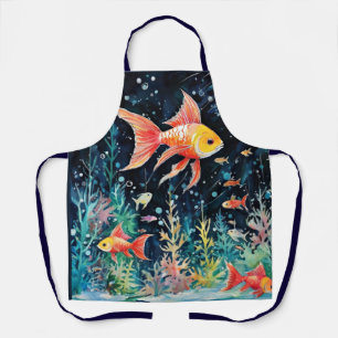 Fish Dreamland, aquariumperfectie, Schort