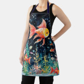 Fish Dreamland, aquariumperfectie, Schort (Insitu)