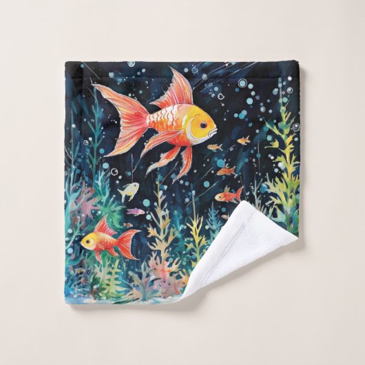 Fish Dreamland, perfection aquarium, (Gant de toilette)