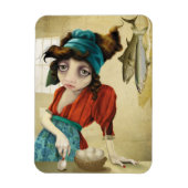 Fish&egg Magneet (Verticaal)