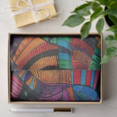 Fish Eye Zen Decoupage Tissuepapier (Geschenk)