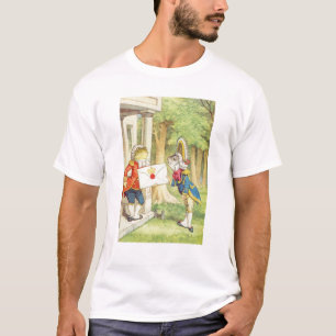 Fish-Footman Uitnodiging tot een T-shirt