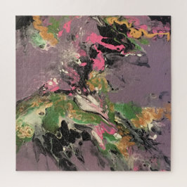 Fish Fry Acryl Giet Canvas Schilderij Legpuzzel